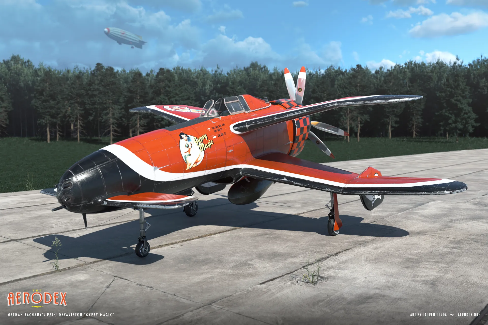 Nathan Zachary's P21-J Devastator "Gypsy Magic"
